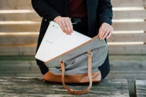concealed laptop bag for professionals 
